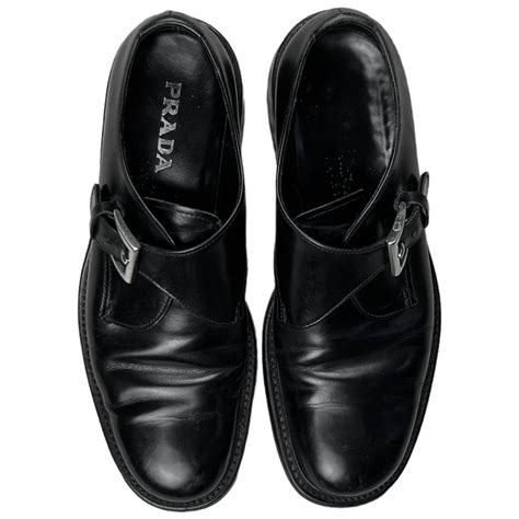 prada monk strap derbies|Prada Classic Monk Strap Derbies .